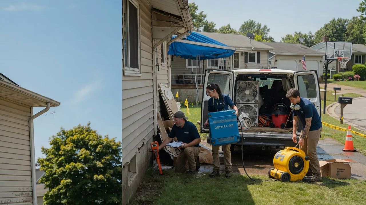 Ceiling Leak Cleanup in Harvey, IA near me