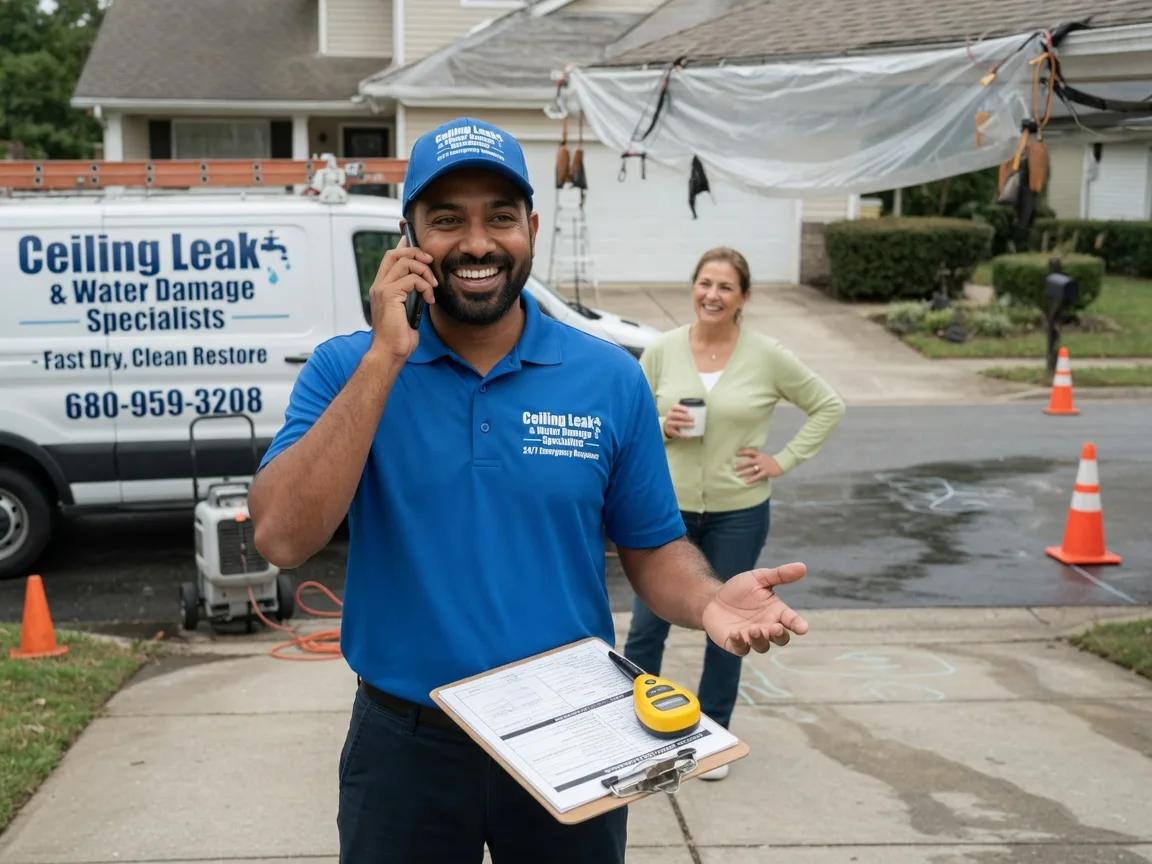 Ceiling Leak Cleanup Harvey, IA FAQs